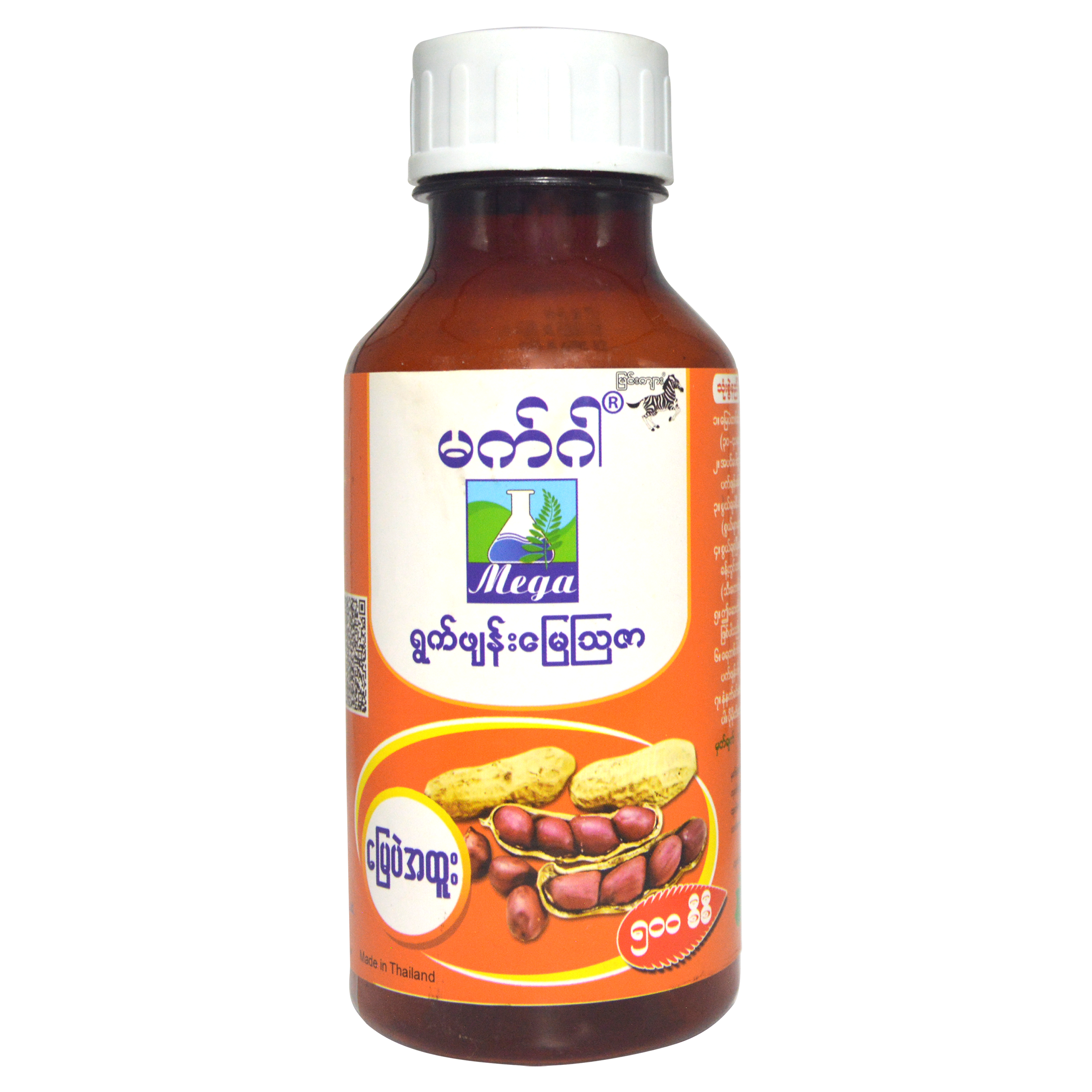Mega Peanut - Ca 1000 ppm, Mg 2900 ppm, S 2200 ppm, Fe 200 ppm, Cu 30 ppm, Zn 700 ppm, Mo 180 ppm